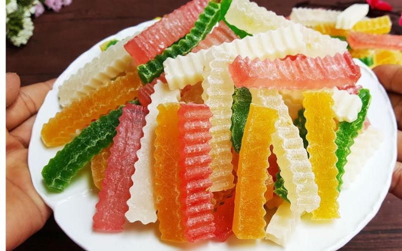 alt: Mứt rau đá biển dẻo thơm
