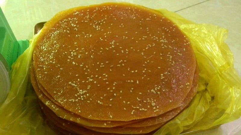 Bánh tráng xoài Nha Trang