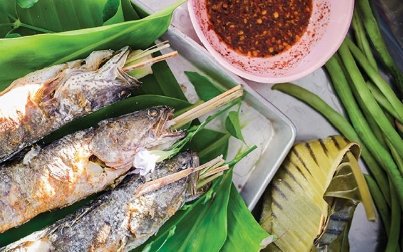 Cá Lóc Nướng Trui