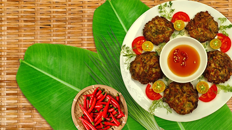 Chả rươi thành phẩm