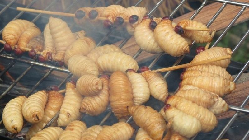 Đuông Dừa Xiên Que Nướng