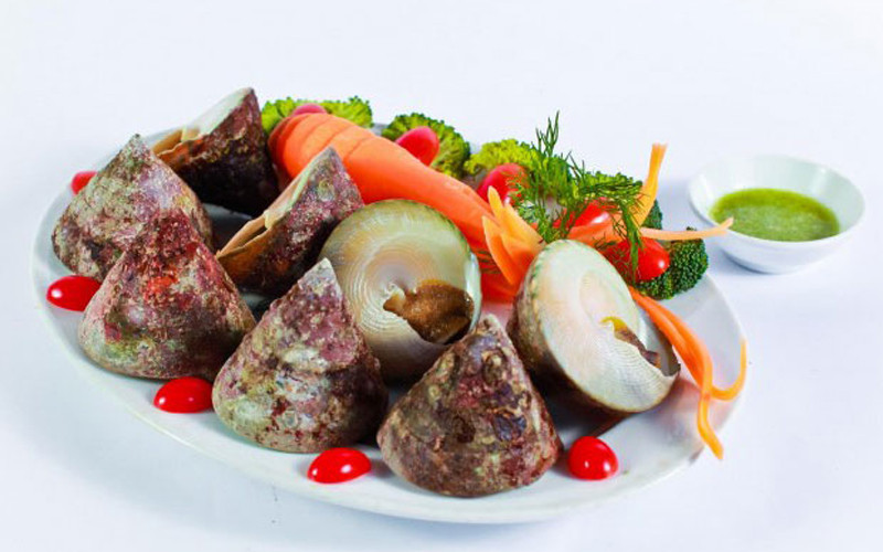 Gỏi ốc nón Ninh Thuận