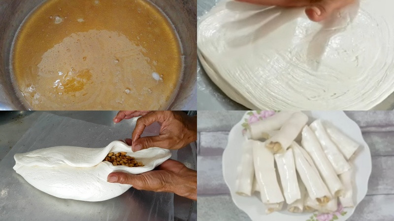 Hình ảnh nhào kẹo