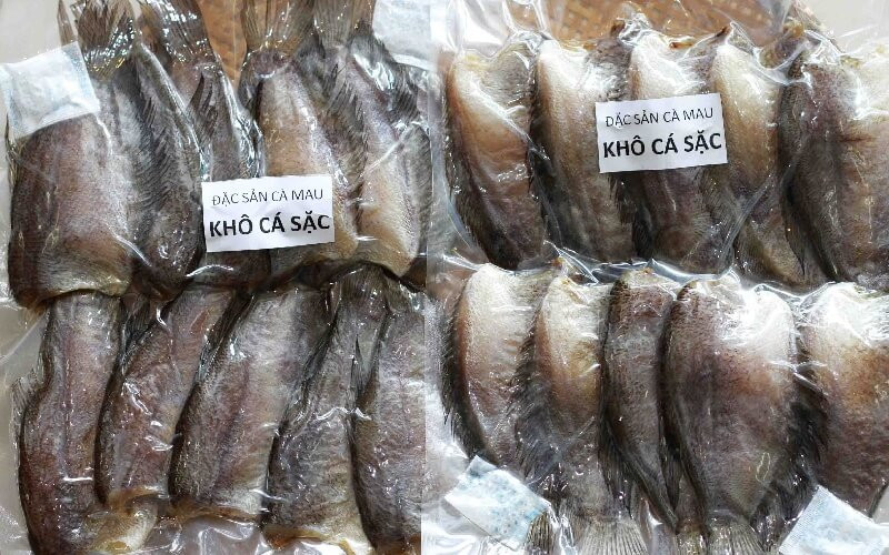 Khô cá sặc U Minh