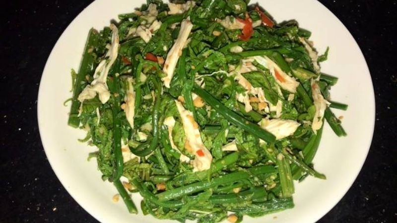 Nộm rau dớn Lai Châu
