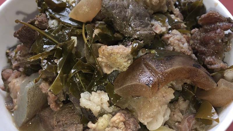 Thịt trâu lá lồm